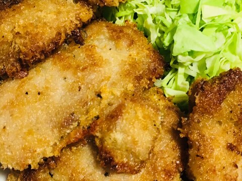 卵なし！揚げ焼きで作る一口カツ